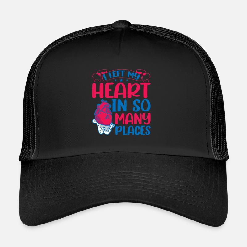 J’ai laissé mon cœur dans tant d’endroits 2 Casquette trucker 