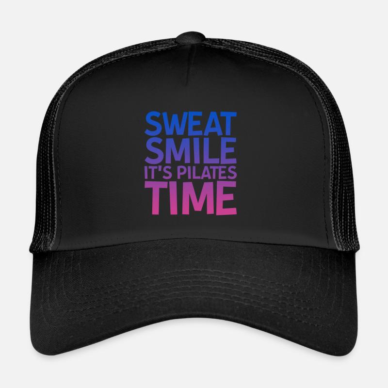 Sweat Smile C’est l’heure du Pilates Casquette trucker 