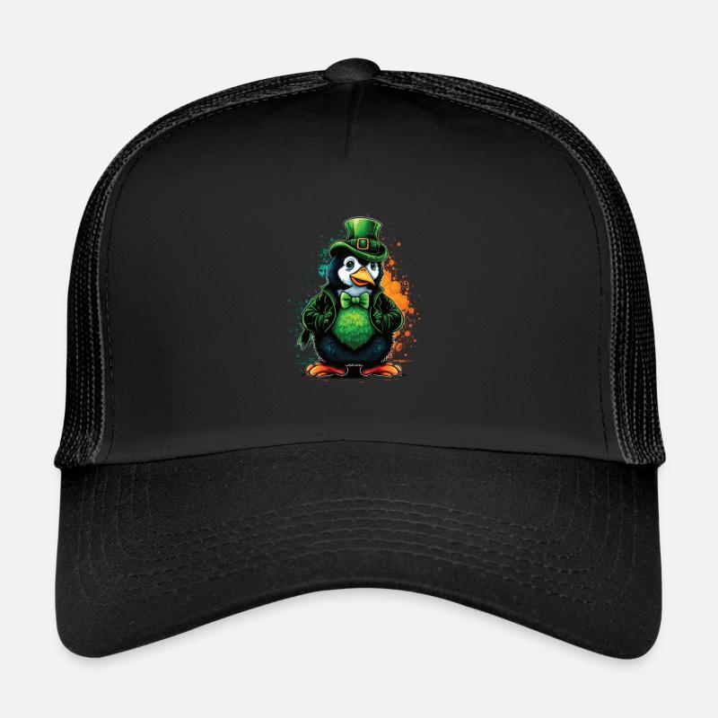 Penguin St. Patty Trucker Cap