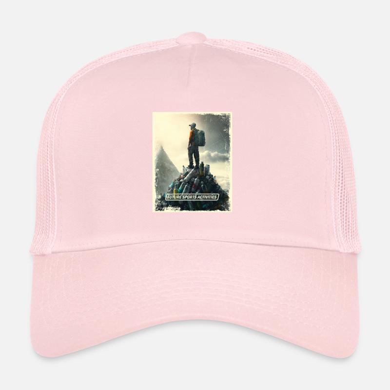 Mountaineering Post-Apocalyptic World Trucker Cap