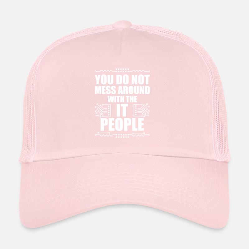 Vous ne plaisantez pas avec les informaticiens 2 Casquette trucker 