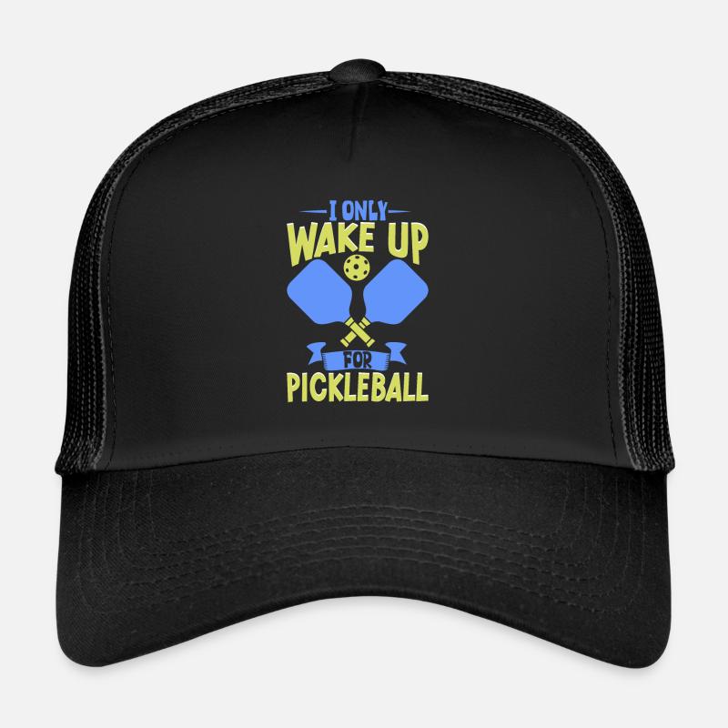 Pickleball Player Pickleball Paddle Pickleball Trucker Cap
