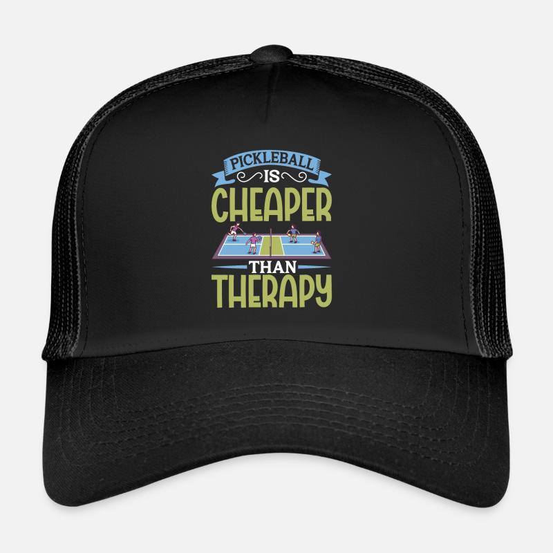 Pickleball Player Pickleball Paddle Pickleball Trucker Cap