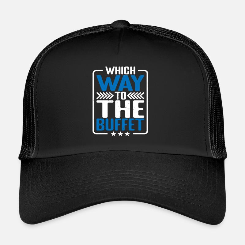 Quel chemin vers le buffet 23 Casquette trucker 