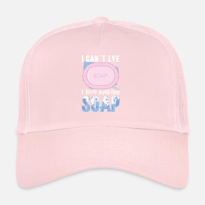 Soap Making Soap Bubbles Bubble Bathroom Trucker Cap