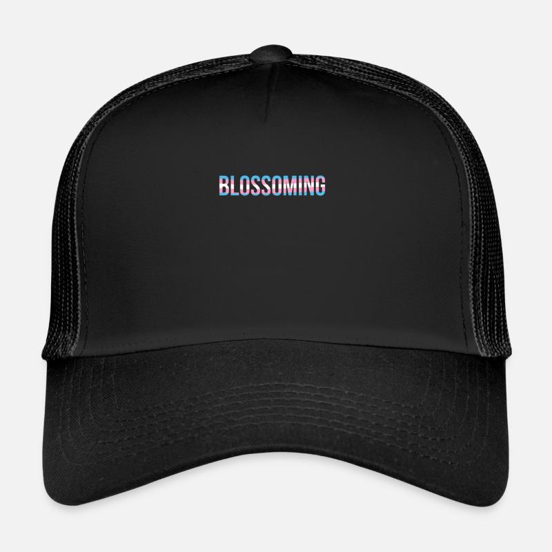 S’épanouir dans les couleurs de Trans Casquette trucker 