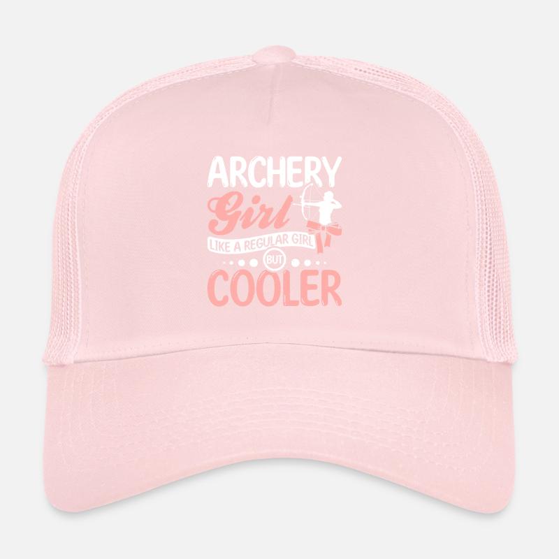Fille de tir à l’arc comme une fille ordinaire mais plus cool Casquette trucker 