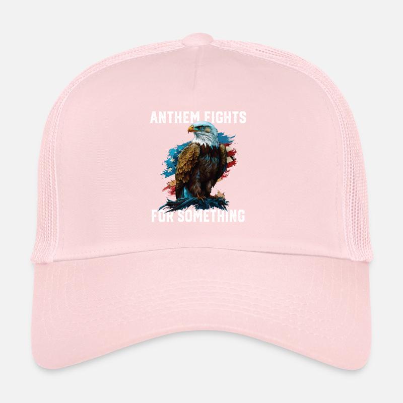 Anthem Fights For Something American Bald Eagle Trucker Cap