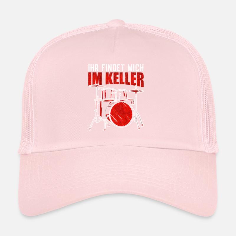Schlagzeuger Geschenk Trommel Trucker Cap