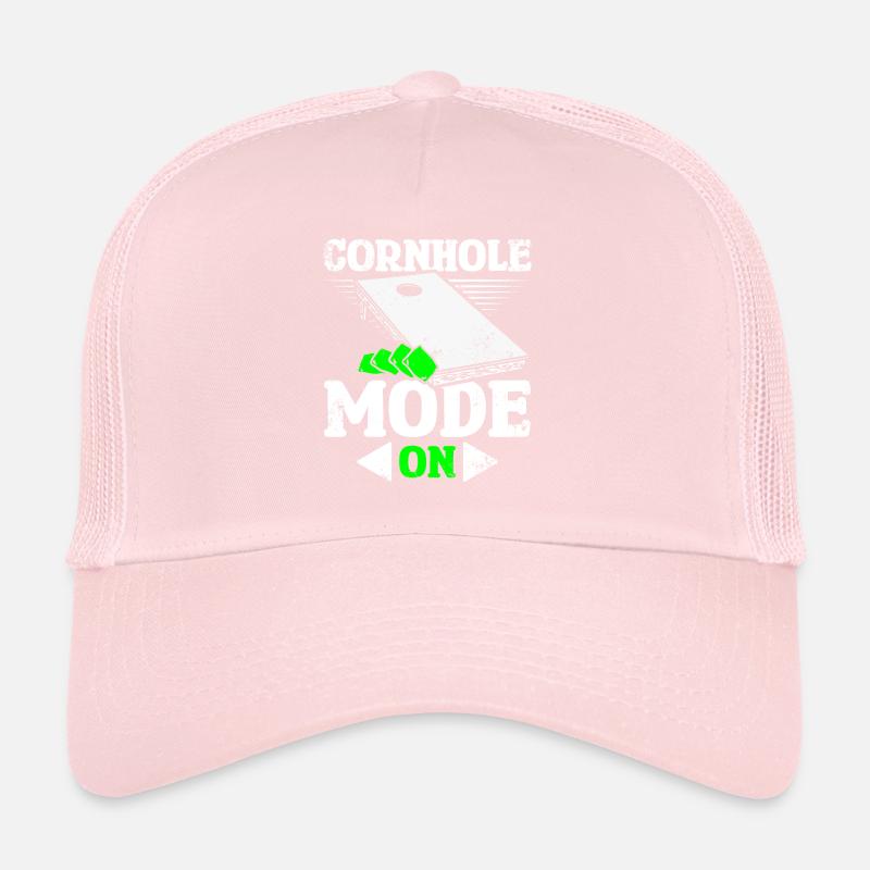 Cornhole mode on Trucker Cap