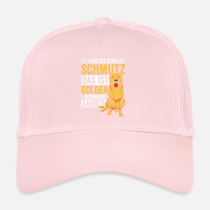 Golden Retriever Sabber Trucker Cap