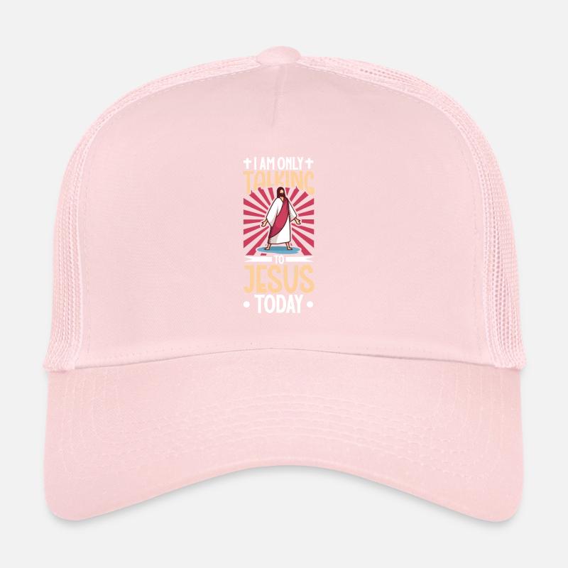 Jesus Christianity God Praying Prayer Pastor Trucker Cap