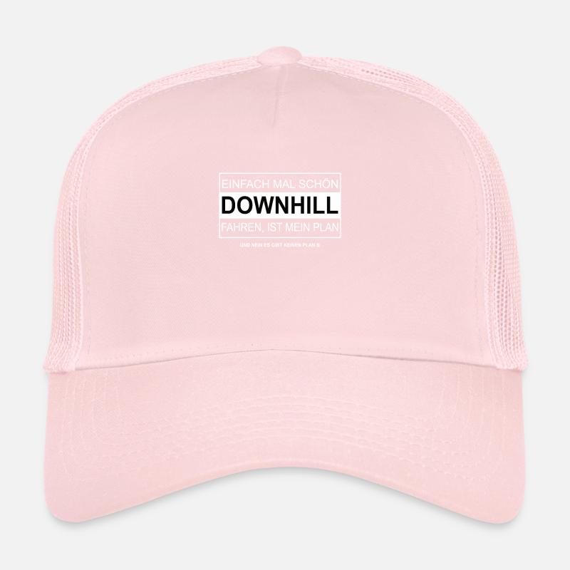 Il suffit de rouler bien en descente Casquette trucker 