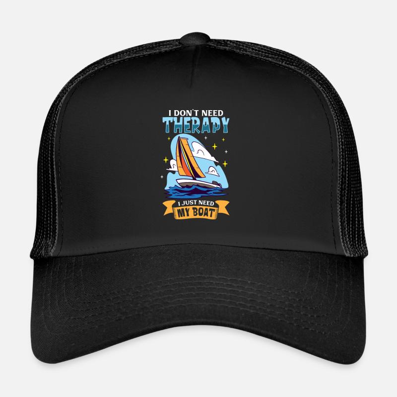 Bateau papa Capitaine Pontoon Sailor Croisière Casquette trucker 