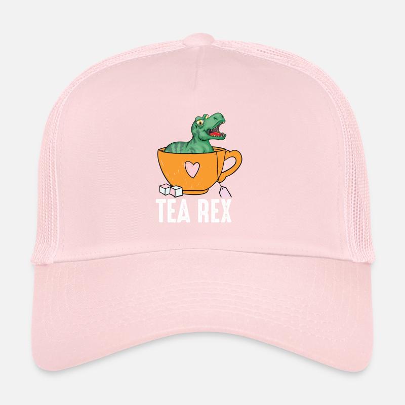 Tea Rex Chai Trinker Teeliebhaber Chai Tea Party Trucker Cap