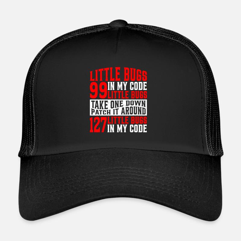 99 petits bugs dans mon code 7 Casquette trucker 