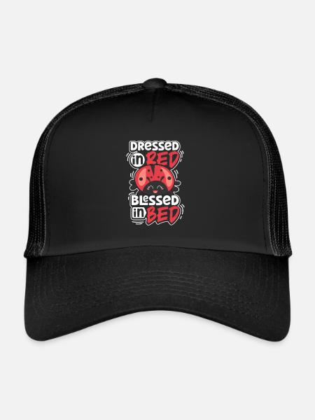 Ladybug Ladybug Entomology Insects - Trucker Cap - black/black - Front
