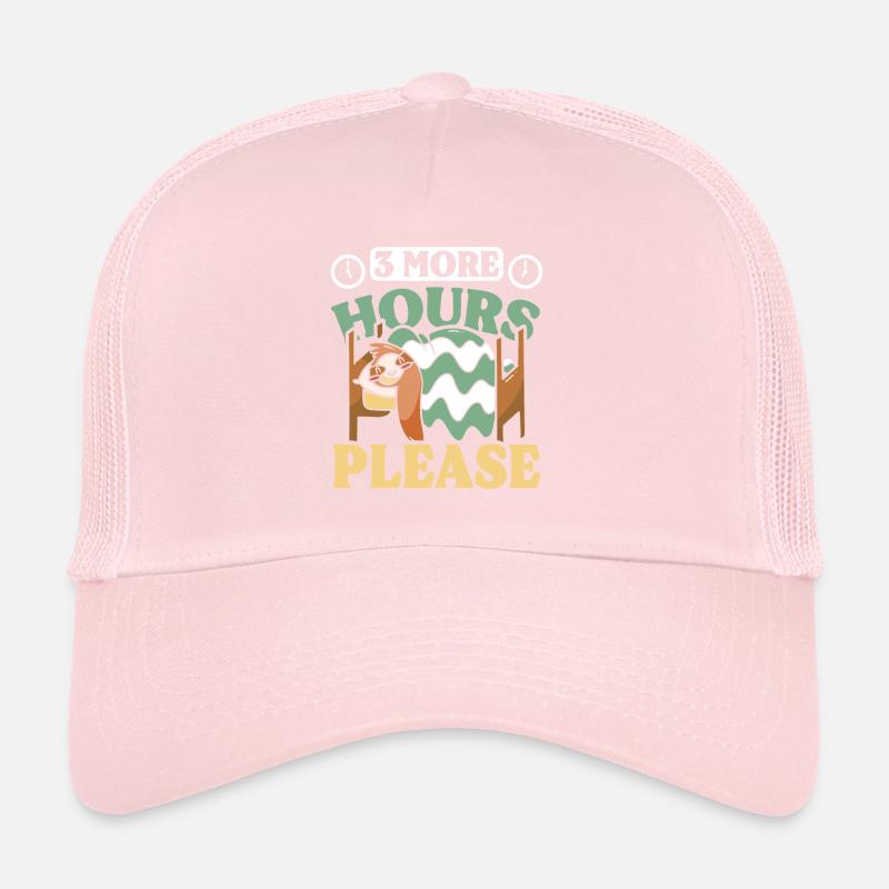Sleeping 3 more hours please Sloth Trucker Cap