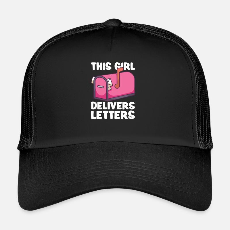Postangestellte Postdame Postbote Post Trucker Cap