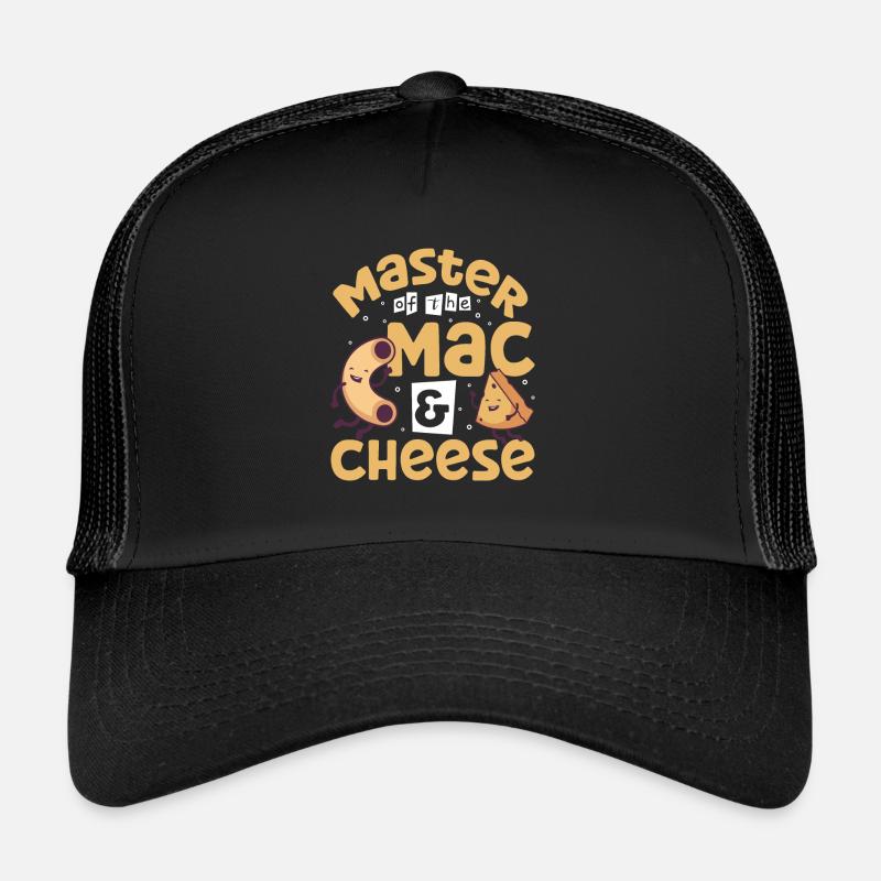 MAC AND CHEESE GIFT: powered by mac & cheese Trucker Cap