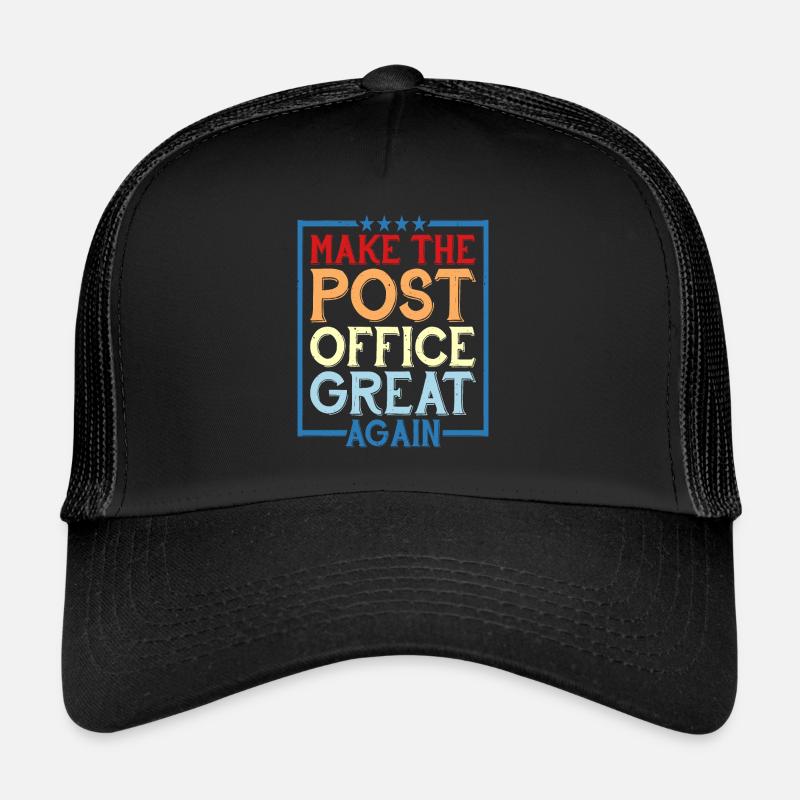 Rendre le bureau de poste génial à nouveau Casquette trucker 