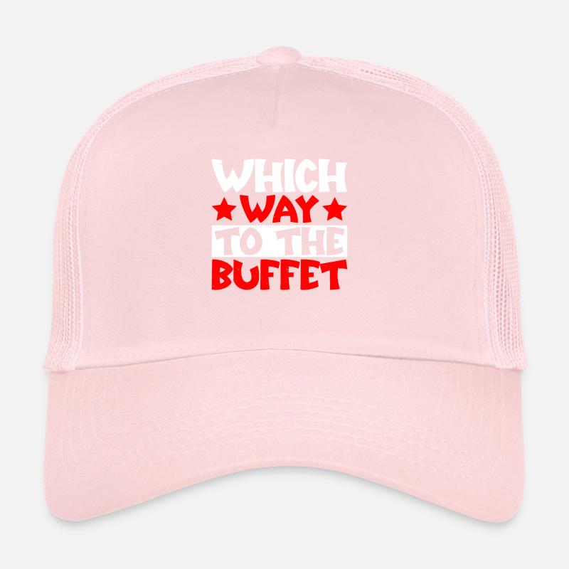 Quel chemin vers le buffet 32 Casquette trucker 