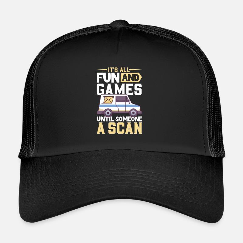 Commis des postes Postlady Postman Post Office Casquette trucker 