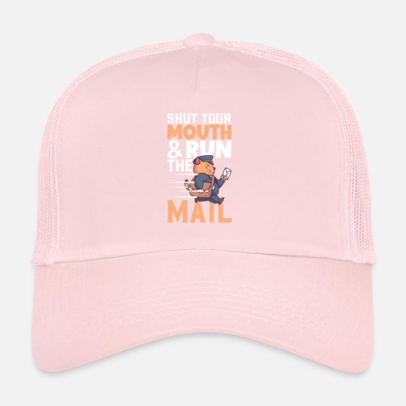 Postangestellte Postdame Postbote Post Trucker Cap