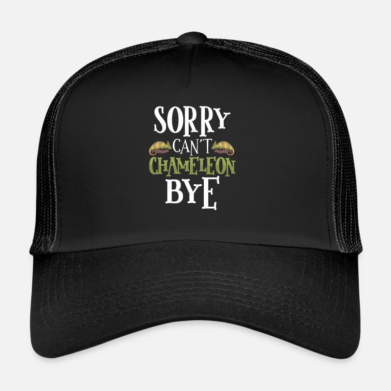 Chameleon Reptile Owner Lizard Reptile Pet Trucker Cap