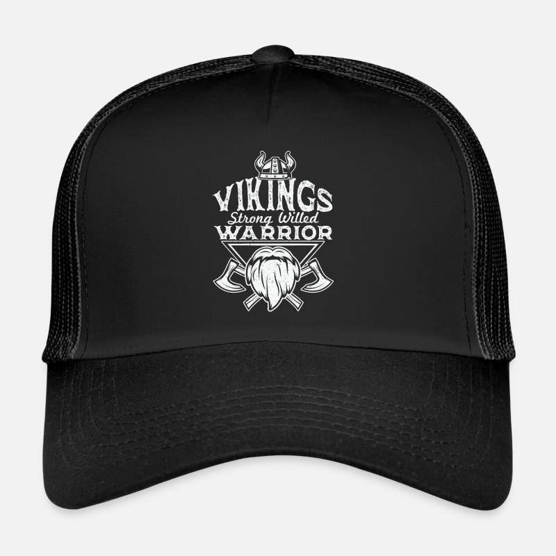 Strong Willed Vikings Warrior Trucker Cap