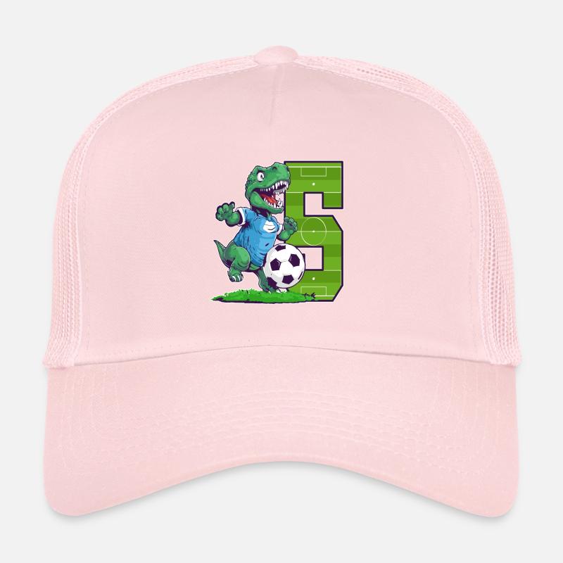 Soccer Dinosaur - 5 year old boy - 5. Trucker Cap