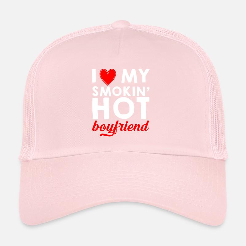 J’aime mon petit ami chaud 2 Casquette trucker 