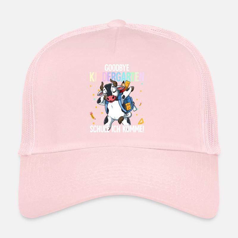 Goodbye Kindergarten Schule Ich Komme Einschulung Trucker Cap