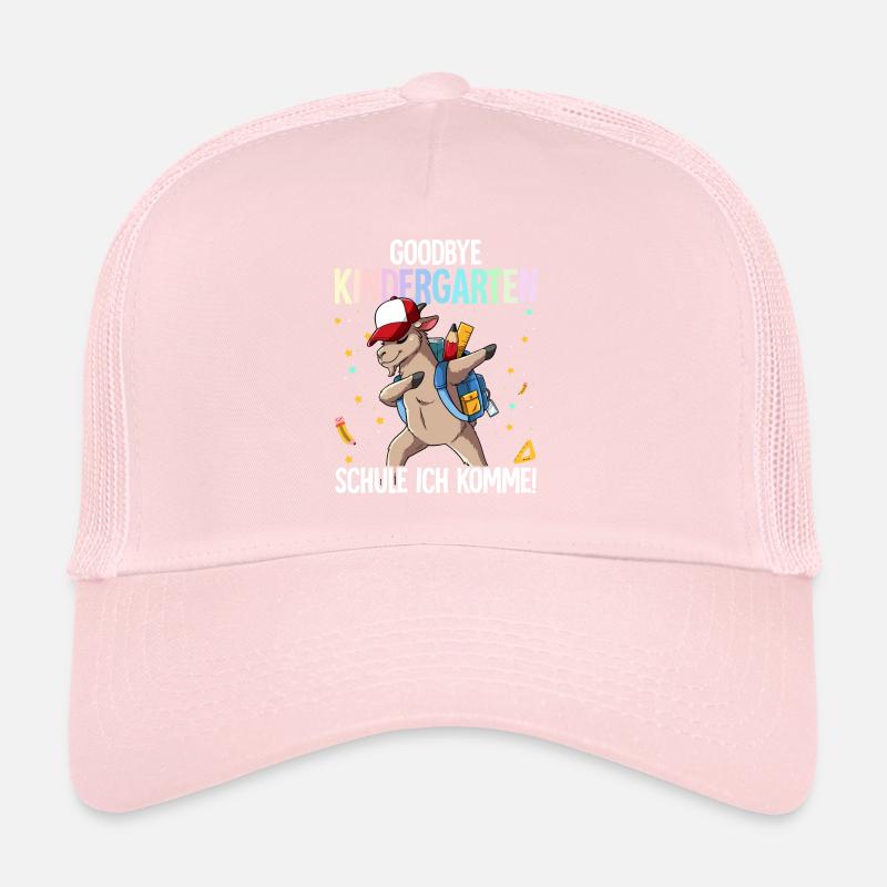 Goodbye Kindergarten Schule Ich Komme Einschulung Trucker Cap