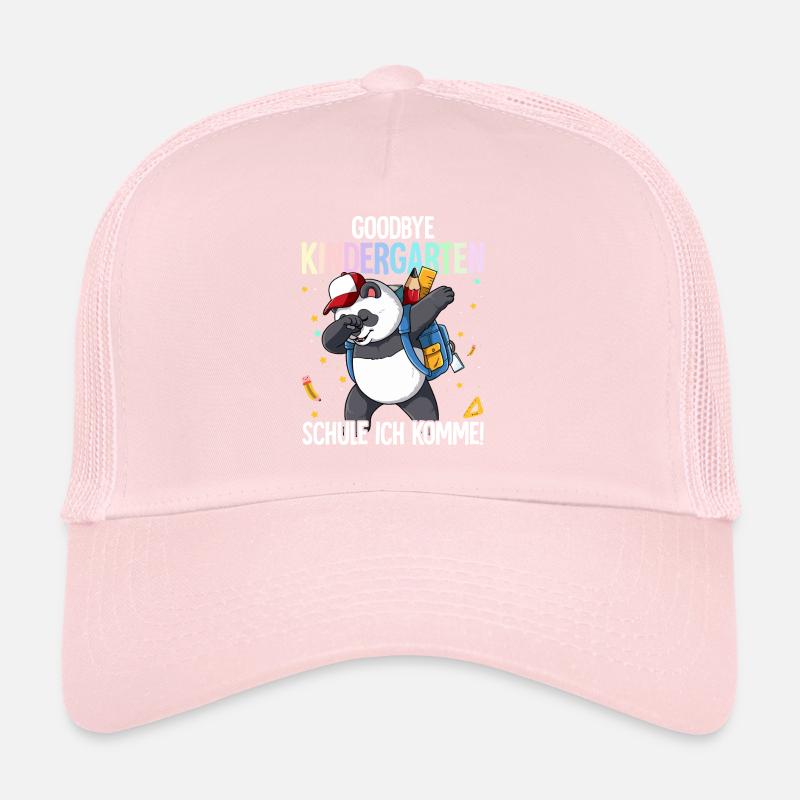 Goodbye Kindergarten Schule Ich Komme Einschulung Trucker Cap