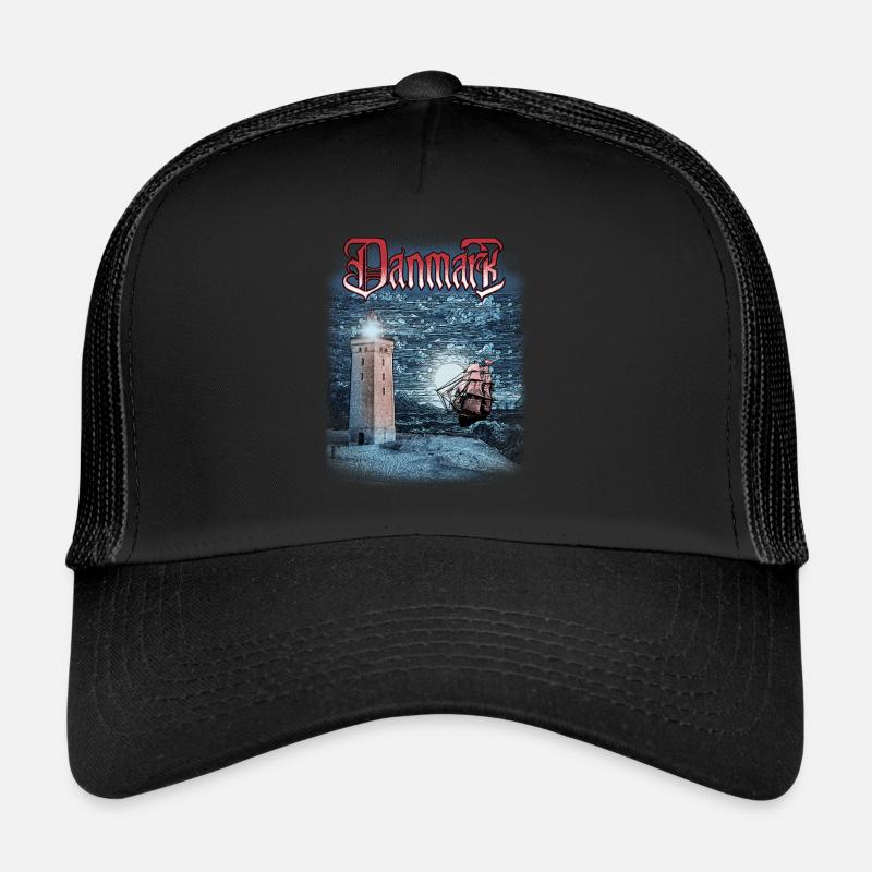 Rudbjerg Knude - Danmark - Dänemark Trucker Cap