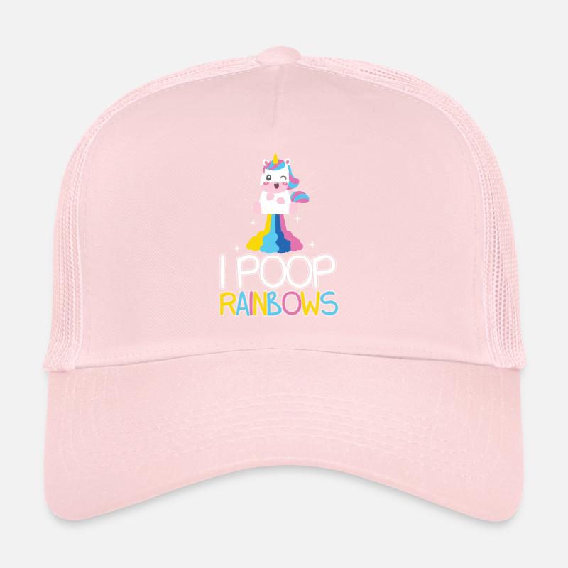 I Poop Rainbows Trucker Cap