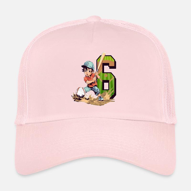 Anniversaire de baseball - 6 ans Garçon - 6. Casquette trucker 