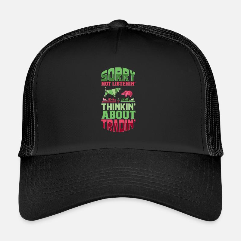 Traders boursiers, traders Forex, trading investisseur Casquette trucker 