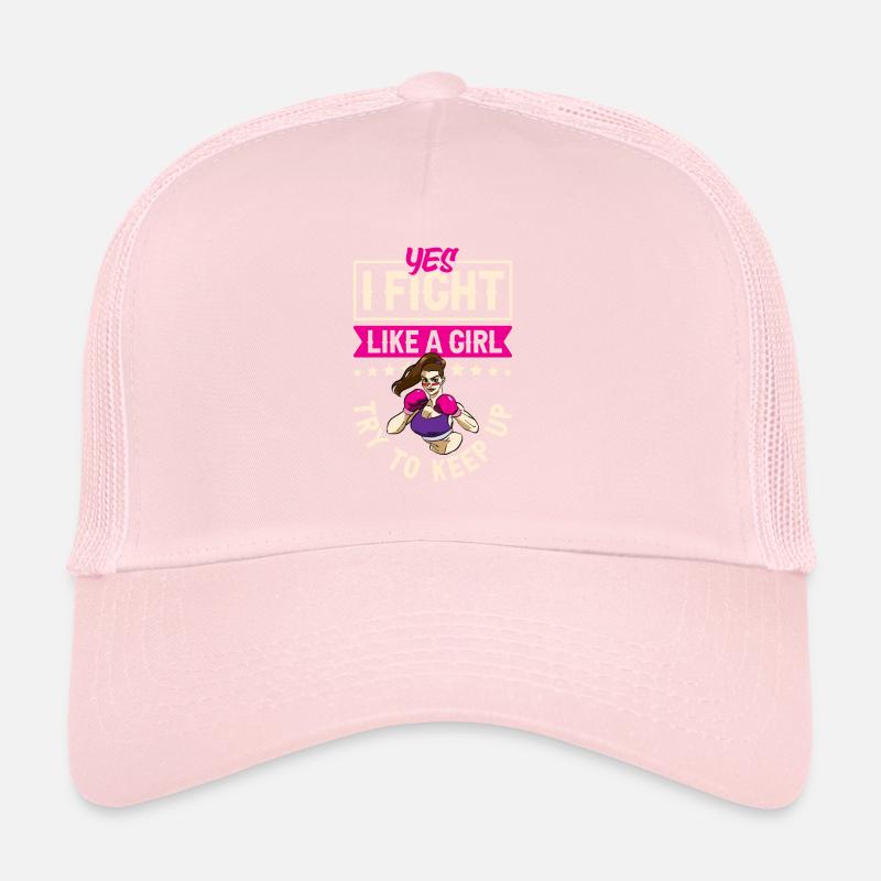 Boxe féminine Boxe féminine Boxeuse féminine Casquette trucker 