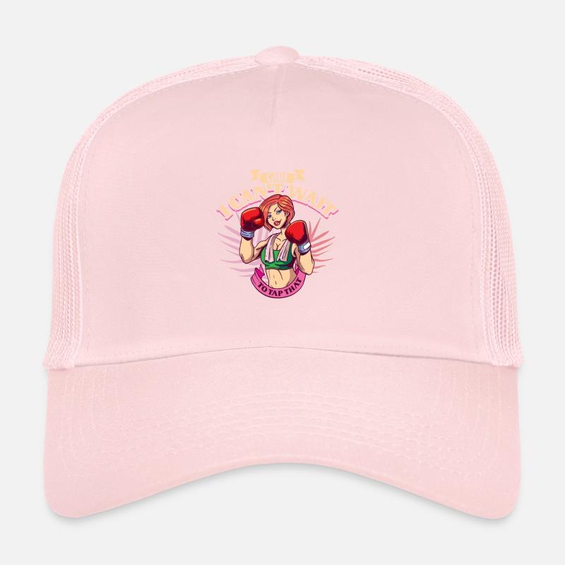 Boxe féminine Boxe féminine Boxeuse féminine Casquette trucker 