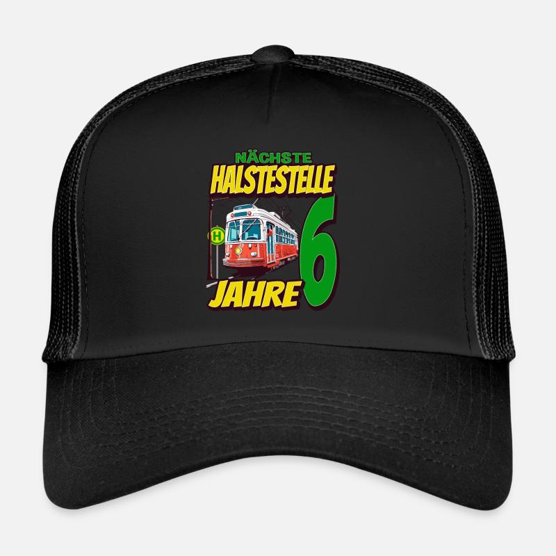 Ich Bin 6 Straßenbahnen - Straßenbahn Trucker Cap