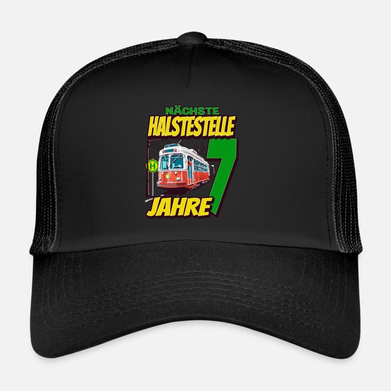 Ich Bin 7 Straßenbahnen - Straßenbahn Trucker Cap
