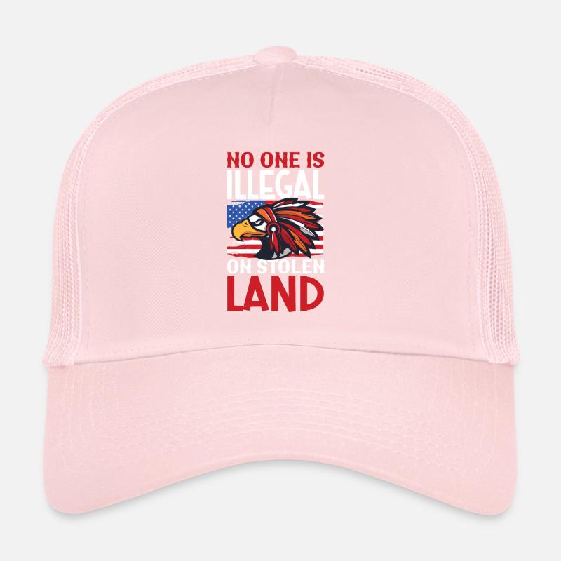 Aborigènes indiens Histoire des peuples autochtones Casquette trucker 