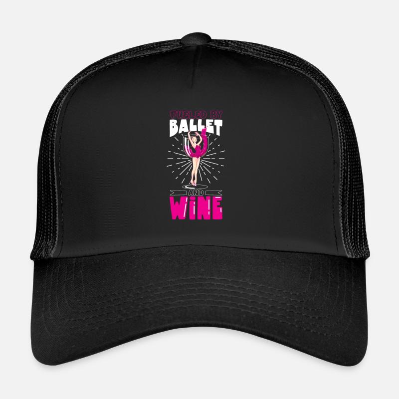 Ballet Ballerine Danse Danseuse Danse Ballet Cadeau Casquette trucker 