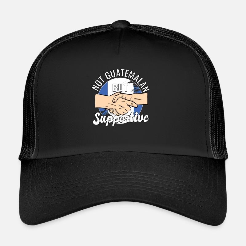 Pas guatémaltèque mais un voyageur de campagne solidaire Casquette trucker 