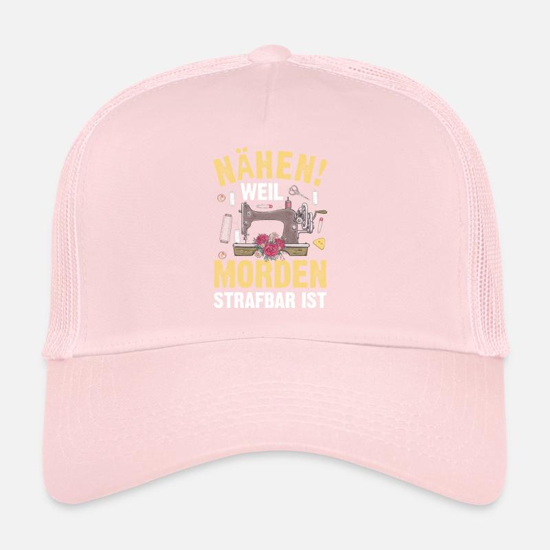 Nähen Nähmaschine Geschenkidee Trucker Cap