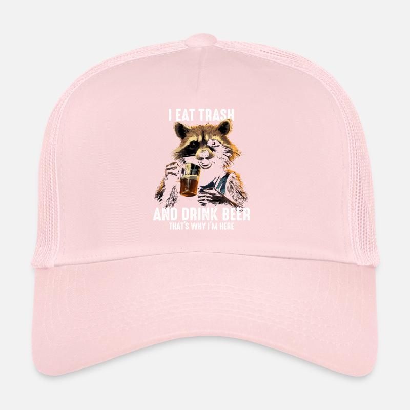 Ich Esse Müll Und Trinke Bier, Deshalb Bin Ich Trucker Cap