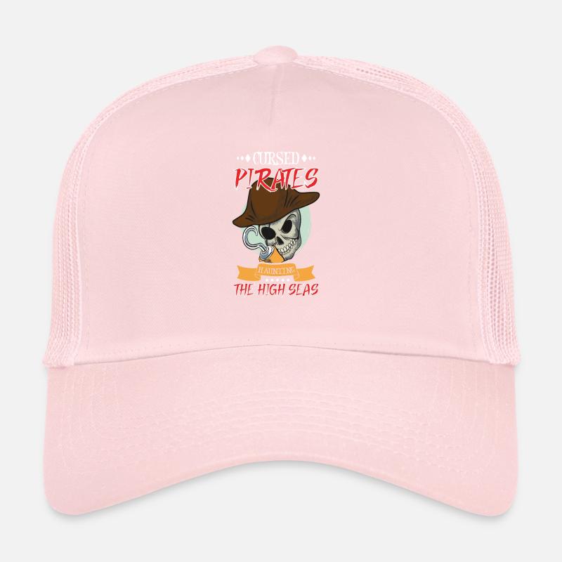 Horror Pirate Pirate Ship Pirate Captain Horror Trucker Cap