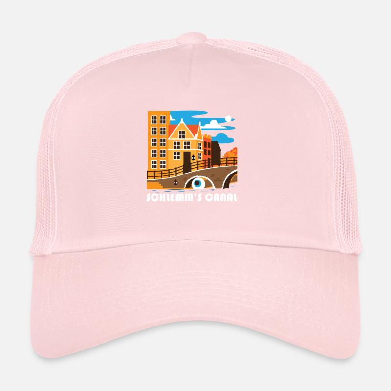 Schlemm’s Canal Funny Optométriste Ophtalmologiste Casquette trucker 